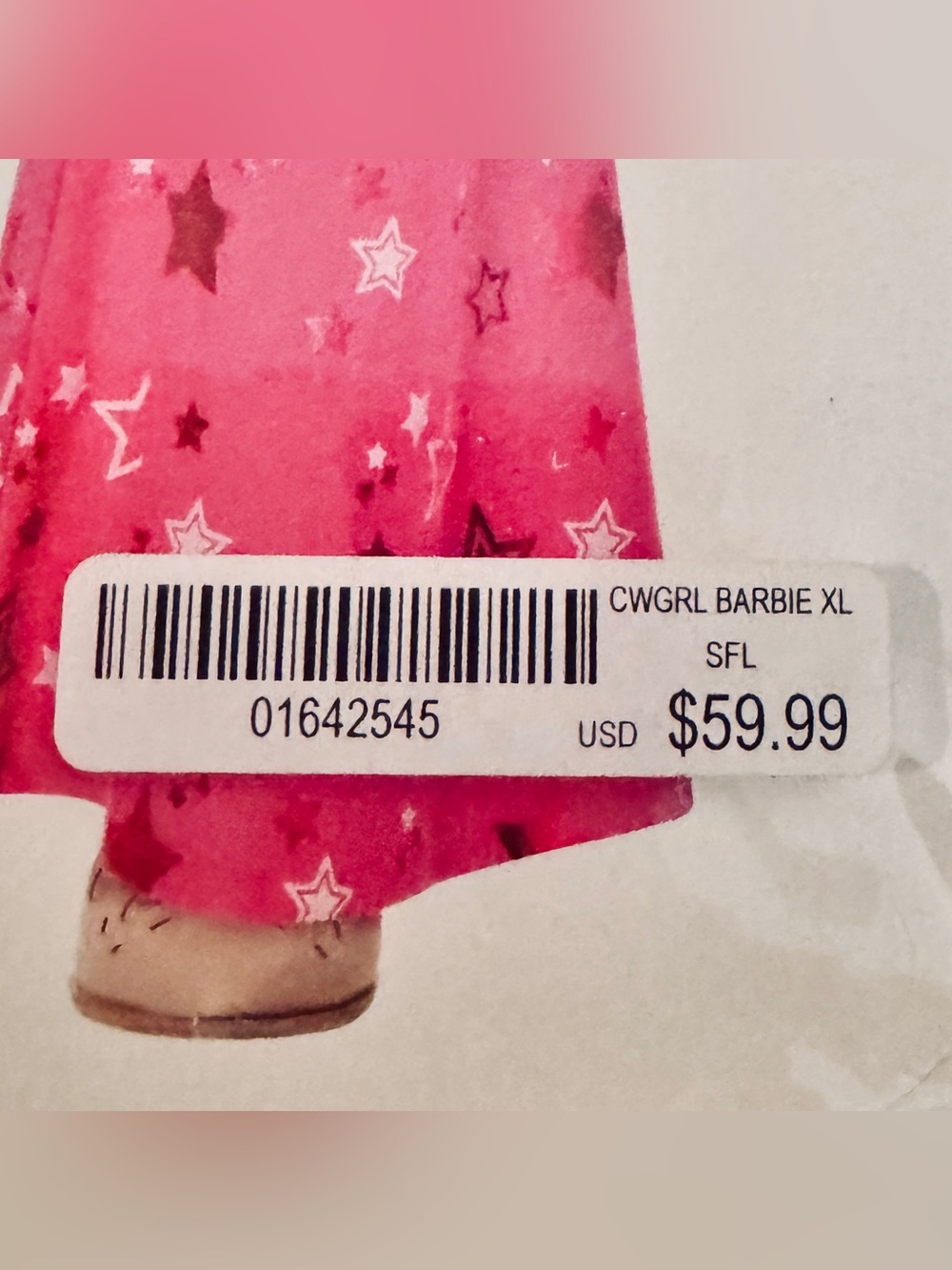 NEW Barbie Hot Pink Star-Print Jumpsuit Set
Halloween Costume - Picture 5 of 7